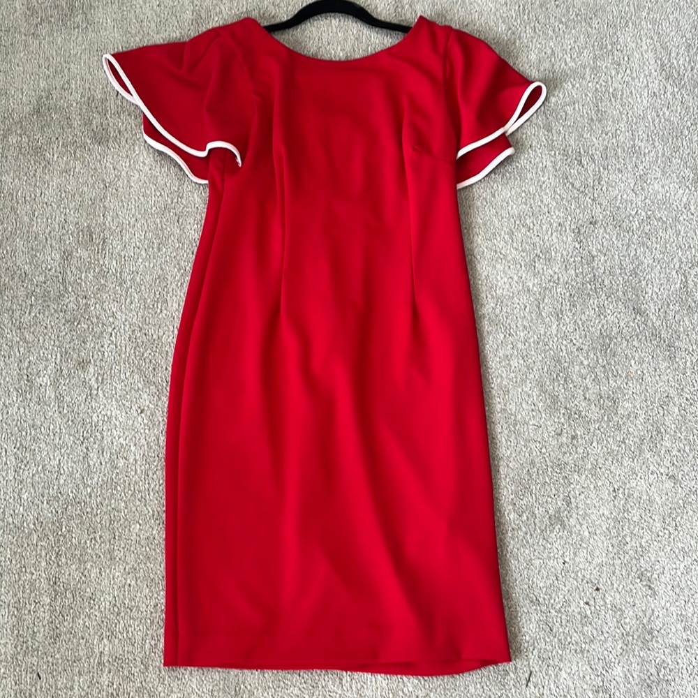 Red dress